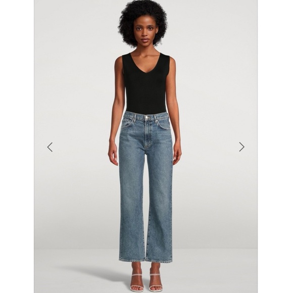Goldsign Denim - Goldsign Mellery High-Waisted Straight Jeans